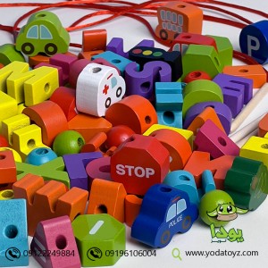 نخ و مهره اعداد و حروف mvz0268