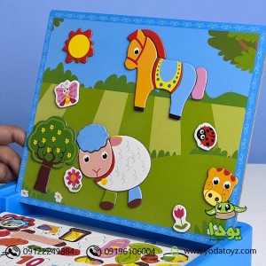 جعبه مگنتی اشکال آبی1376