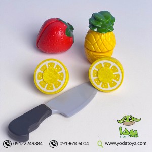 اسباب بازی برش میوه های پلاستیکی