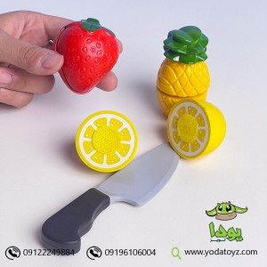 اسباب بازی برش میوه های پلاستیکی