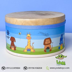 ساز طبلک پایه کوتاه (مناسب برای آموزش موسیقی)