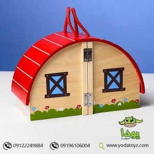 مزرعه با حیوانات چوبی پیکاردو