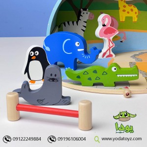 مزرعه با حیوانات چوبی پیکاردو