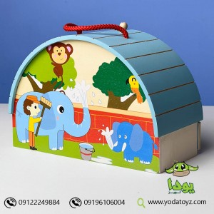 مزرعه با حیوانات چوبی پیکاردو