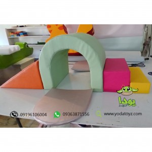 سازه فومی مدل لانه خرگوش کوچک 6 تکه