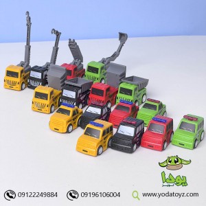 پک 16 عددی ماشین کوچولو