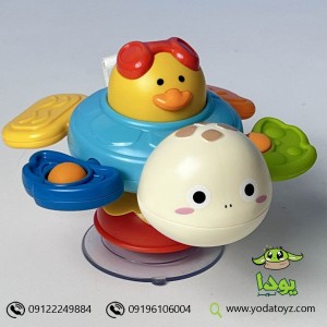 لاک پشت چسبنده چرخان مدل 6076