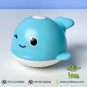اسباب بازی حمام مدل نهنگ آبپاش
