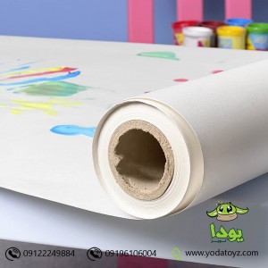 کاغذ رولی 30 متری عرض 60 سانت (مناسب استند نقاشی رولی)