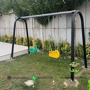 تاب دو نفره فلزی پایه دار مدل ps 2102