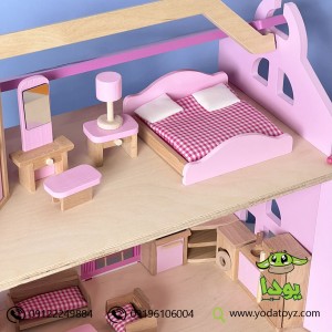 وسایل خانه عروسکی مدل اتاق خواب والدین