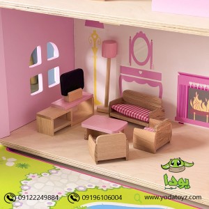 وسایل خانه عروسکی مدل اتاق نشیمن