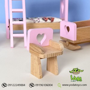 وسایل خانه عروسکی مدل اتاق خواب کودک