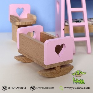 وسایل خانه عروسکی مدل اتاق خواب کودک
