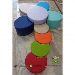 میز و صندلی فومی کودک 9 تکه