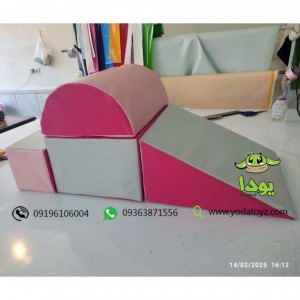 سازه فومی مدل شیب و استوانه 5 تکه کد 038