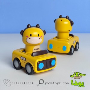 ماشین با سر حیوانات