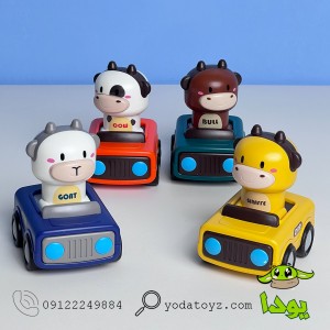 ماشین با سر حیوانات