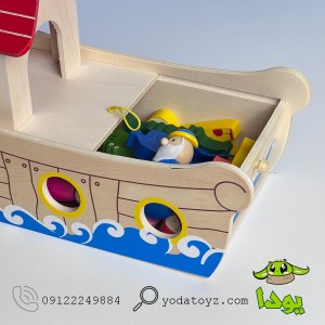 کشتی نوح با حیوانات چوبی 19 تکه پیکاردو