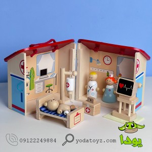 ست پزشکی چوبی 10 تکه پیکاردو