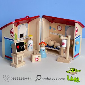 ست پزشکی چوبی 10 تکه پیکاردو