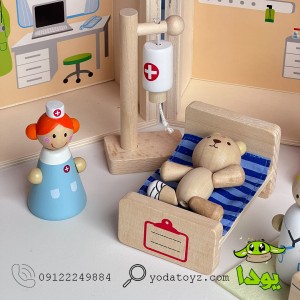 ست پزشکی چوبی 10 تکه پیکاردو