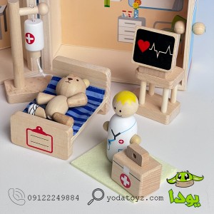 ست پزشکی چوبی 10 تکه پیکاردو