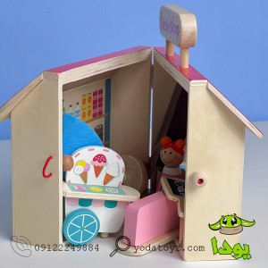 سوپر مارکت چوبی 15 تکه پیکاردو