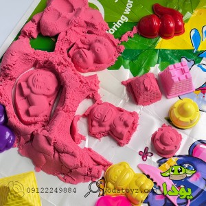 شن جادویی (خمیر شنی) یک کیلویی برند لوکی