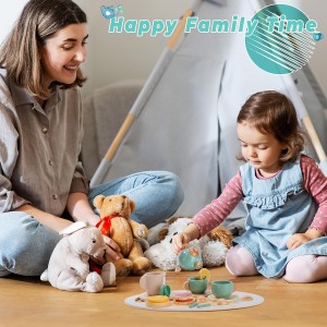 ست سینی چای خوری چوبی مدل 1735