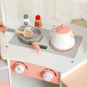 آشپزخانه چوبی کودک 3 تکه بزرگ 1706