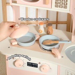آشپزخانه چوبی کودک 3 تکه بزرگ 1706