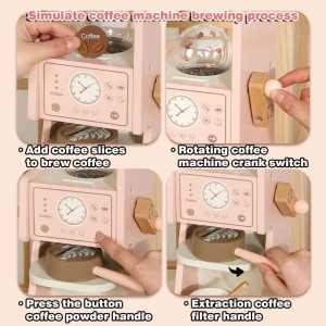 آشپزخانه چوبی کودک 3 تکه بزرگ 1706