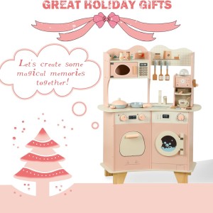 آشپزخانه چوبی کودک 3 تکه بزرگ 1706