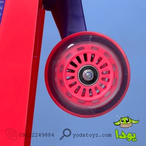 لوپ کار چرخ ژله ای رنگ صورتی بنفش پر رنگ LOOPCAR