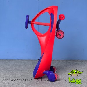 لوپ کار چرخ ژله ای رنگ صورتی بنفش پر رنگ LOOPCAR