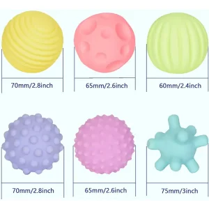 توپ حسی نوزادی 6 تکه کد 55-916