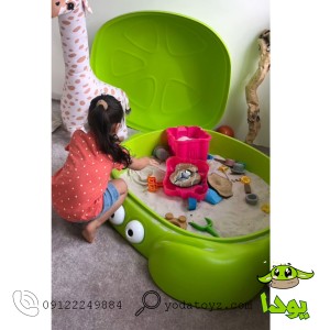 استخر شن در دار کودک مدل خرچنگ (بدون ابزار)