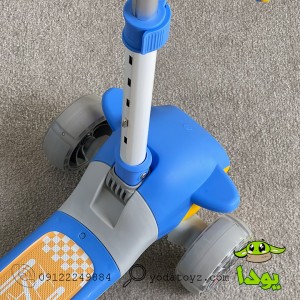 اسکوتر کودک تاشو پسرانه کد 2125 رنگ آبی