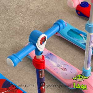 اسکوتر کودک کد 2127 مدل اسپایدر من ابی