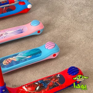 اسکوتر کودک کد 2127 مدل اسپایدر من ابی