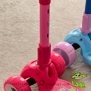 اسکوتر کودک کد 2122 مدل خرس سرخابی