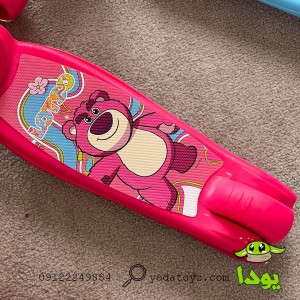 اسکوتر کودک کد 2122 مدل خرس سرخابی