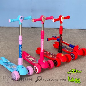 اسکوتر کودک کد 2122 مدل اسپایدر من