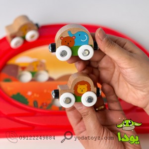 ست ریل قطار چوبی 1238