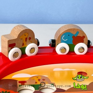 ست ریل قطار چوبی 1238