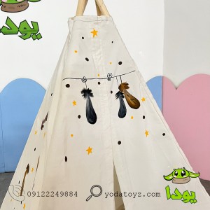 چادر سرخپوستی کودک با تشک مدل دختر و پسر سرخپوست