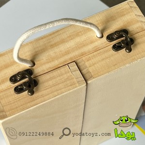 اسباب بازی جعبه ابزار چوبی مدل 1329