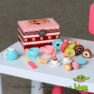 ست عصرانه خوری چوبی مدل 1733