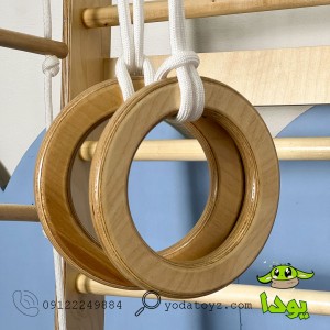 نردبان سوئدی + تاب گرد + حلقه ژیمناستیک و نردبان معلق